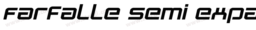 Farfalle Semi Expand字体转换 Farfalle Semi Expand字体转换